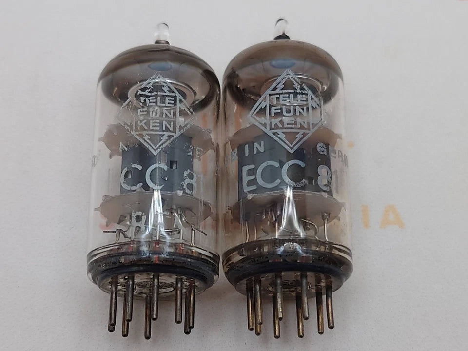Telefunken ECC81 12AT7 O-getter ◇ Bottom – Berlin