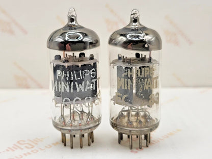 Philips ECC83 12AX7 Short Plates O-getter - Heerlen