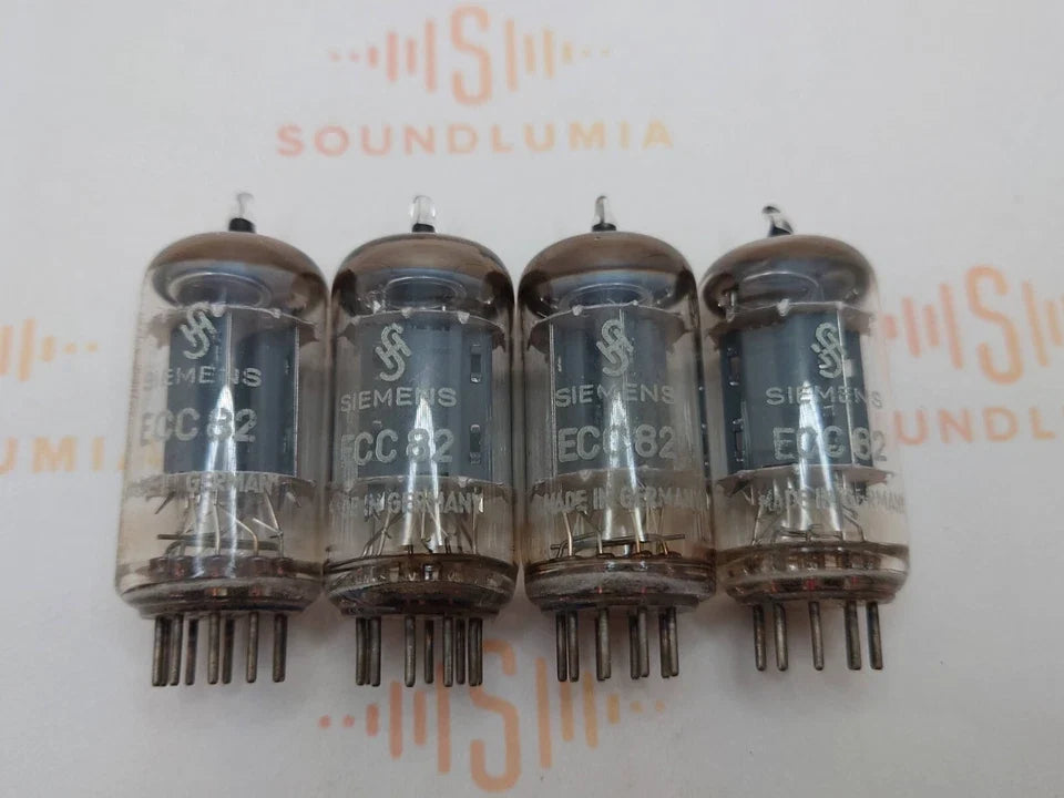 Telefunken ECC82 Piastre Righe ◇ (Edizione Siemens Hall 6)
