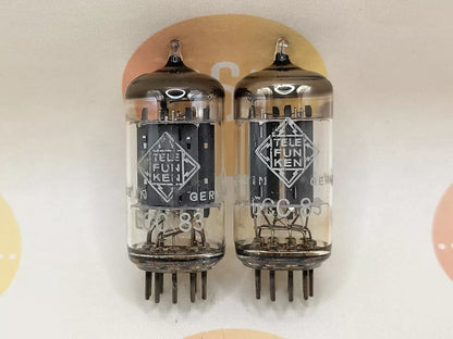 Telefunken ECC83 12AX7 Smooth Plates Berlin