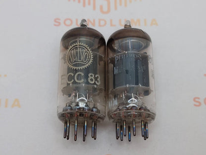 Mullard ECC83 12AX7 Short Plates