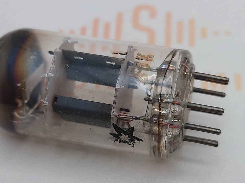 Philips ECC81 12AT7 Folien-D-Getter