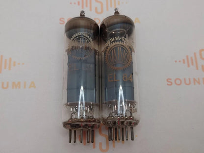 Valvo EL84 6BQ5 Matched Pair - Hamburg '60/'61 rX3 - Stark