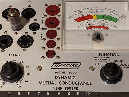 Telefunken ECC83 12AX7 Matched Pair Red Tips - 17mm Smooth Plates - Berlin 1965