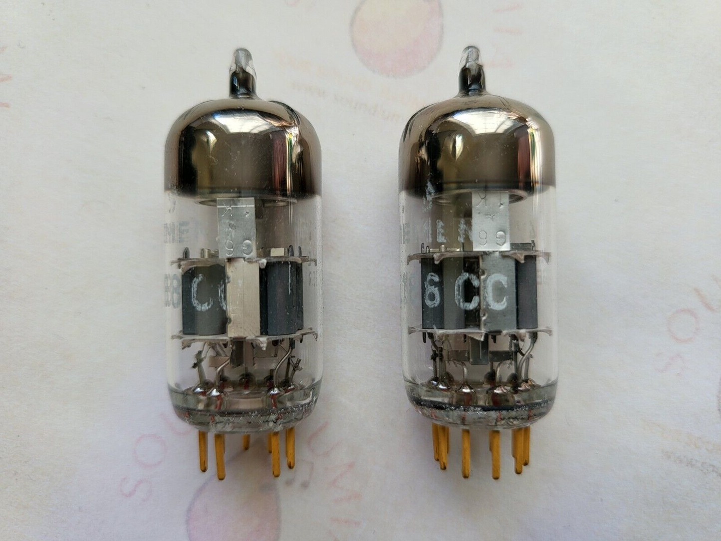 Siemens E188CC 7308 A-Frame Matched Pair in Originalverpackung - München G6 1K - NOS 