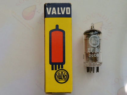 La Radiotechnique EF86 in Originalverpackung – Suresnes 1961 BY5 – Valvo Label – NOS