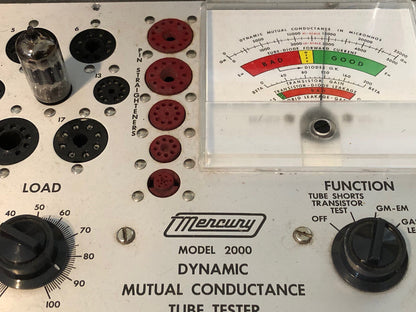 HP Select Amperex 12AU7 ECC82 Preamp Tube - Holland 1966 - Tests Strong