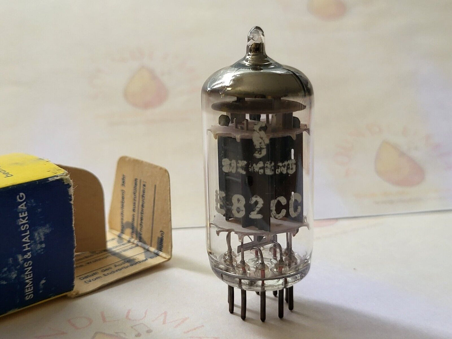 Siemens E82CC 6189 Triple Mica Old-style Original Box - Munich 1960s - NOS + NIB