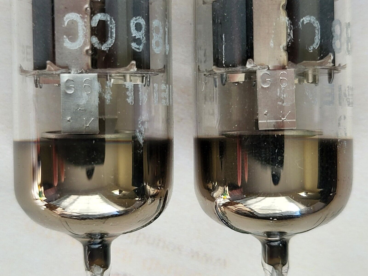 Siemens E188CC 7308 A-Frame Matched Pair in Originalverpackung - München G6 1K - NOS 
