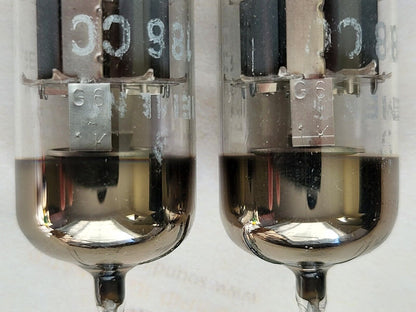 Siemens E188CC 7308 A-Frame Matched Pair in Originalverpackung - München G6 1K - NOS 