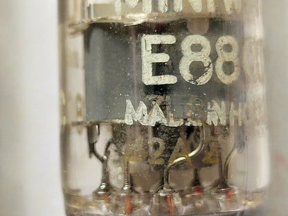 Philips Miniwatt SQ E88CC 6922 Vorverstärkerröhren, passendes Paar – Holland 1961/62 – NOS