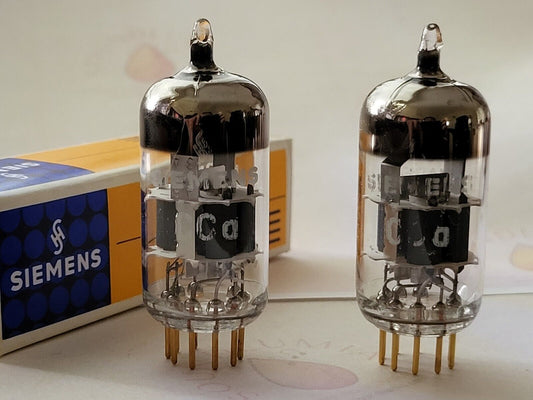 Siemens CCa (E88CC+) Silver Shield A-Frame Matched Pair - Munich A6 3A - NOS