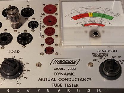 Telefunken ECC82 Long Smooth Plates Matched Pair - Berlin 1961 - Same code - NOS