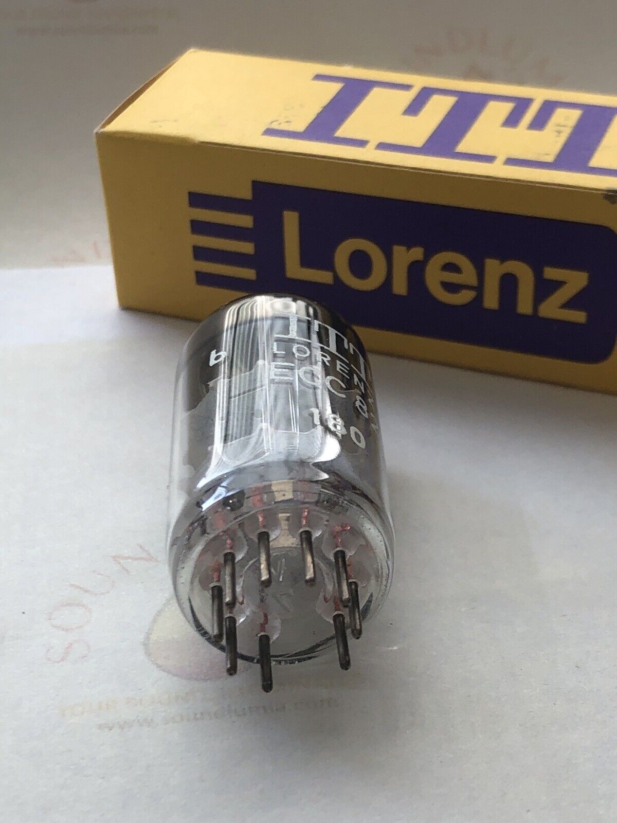 Lorenz ECC82 12AU7 Audioröhre - Deutschland 1960er - Fast neuwertig 