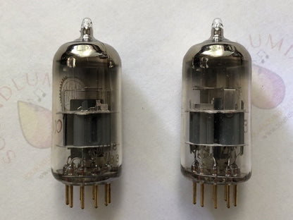 Valvo E188CC 7308 Preamp Tubes - Matched Pair - Holland 1961 - Same code - NOS