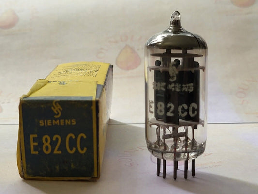 Siemens E82CC 6189 Triple Mica Old-style Originalverpackung - München 1960er Jahre - NOS + NIB 