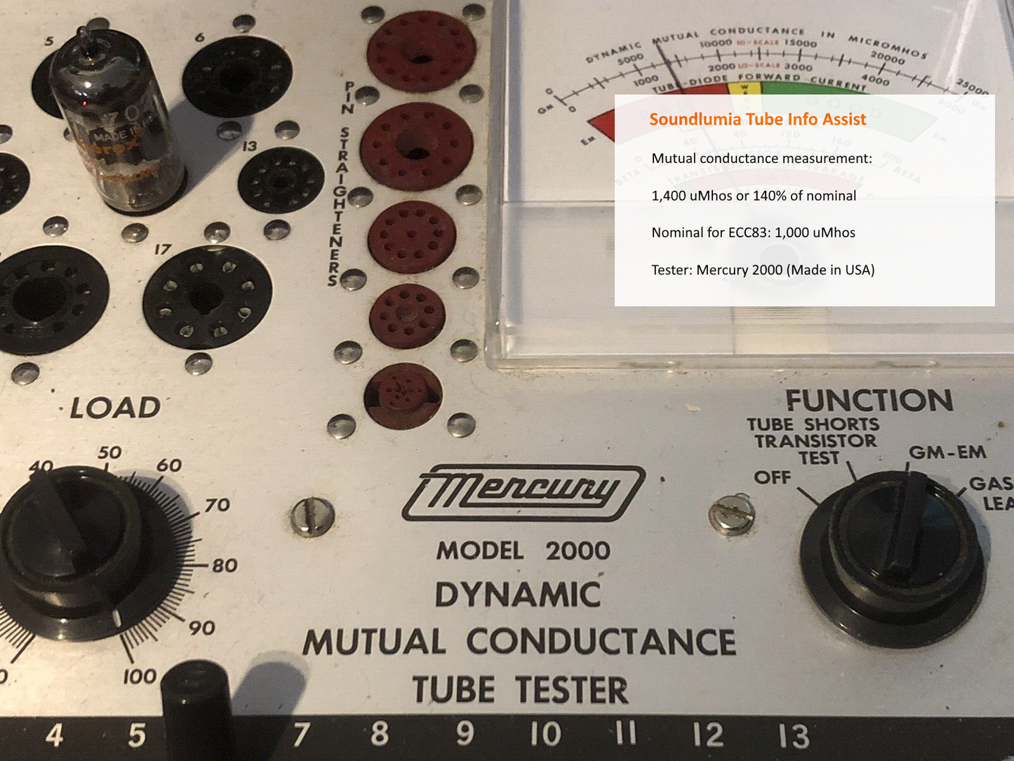 Amperex 7025 (extrem rauscharmes ECC83) 