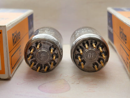 Siemens E188CC 7308 A-Frame Matched Pair in Originalverpackung - München G6 1K - NOS 