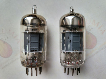 Siemens ECC83 12AX7 Matched Pair - München 1962 - Valvo-Beschriftung - Gleicher Code - NOS 
