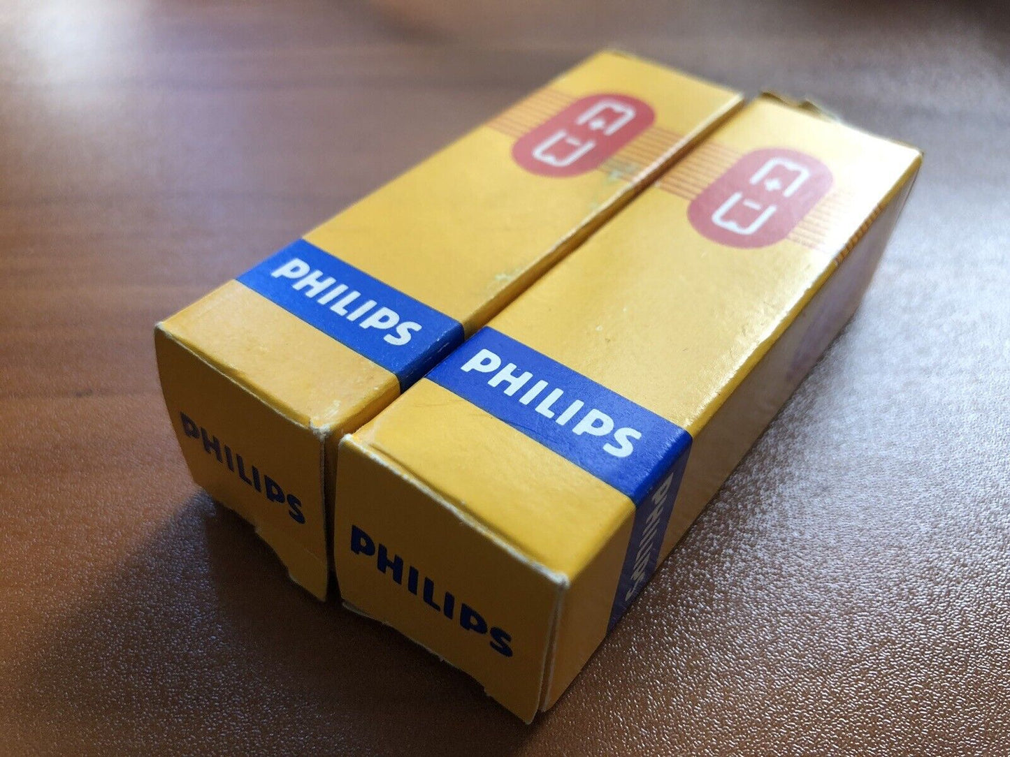 Philips SQ E188CC 7308 Vorverstärkerröhren, passendes Paar - Miniwatt - Holland 1965 - NOS