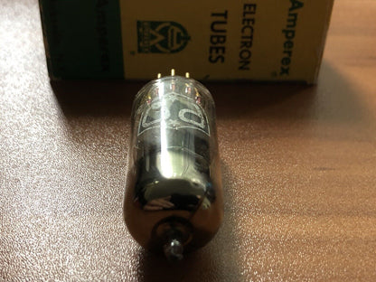Amperex PQ 6922 E88CC D-Getter-Vorverstärkerröhre – 1960 USA – Starkes NOS 