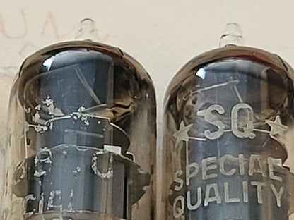 Philips SQ E188CC 7308 D-Getter Matched Pair - Holland 1959/60 VR0/VR1 - NOS
