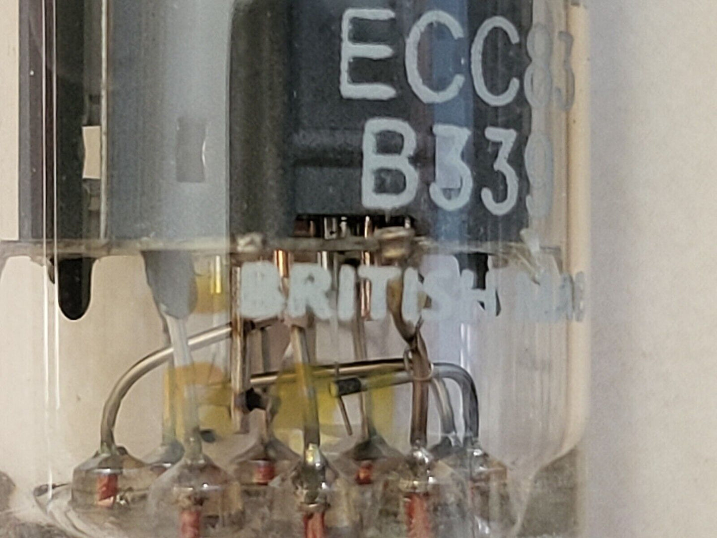Marconiphone B339 ECC83 Lange Platten passendes Paar - Mullard Blackburn 1950er - NOS