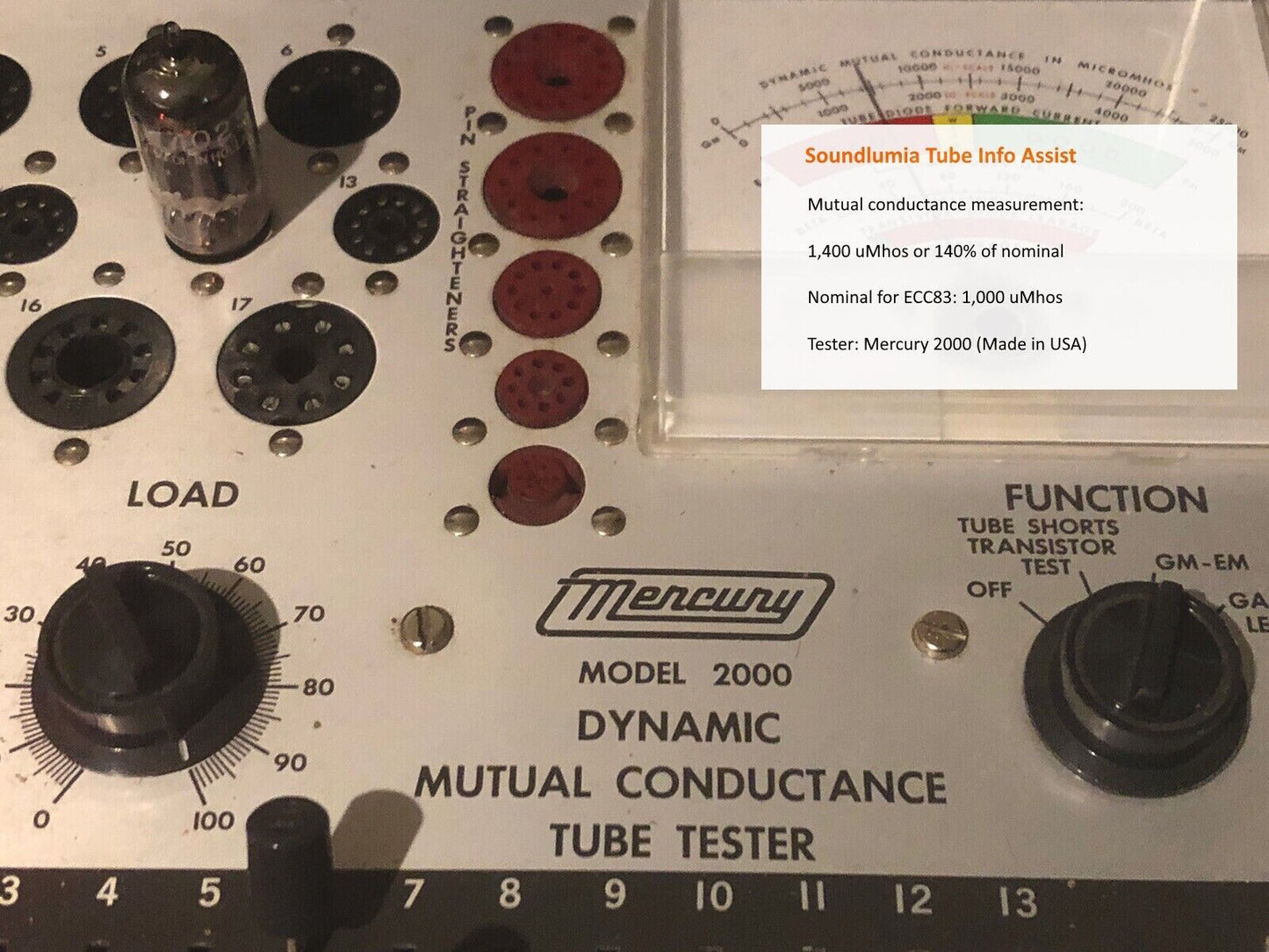 Amperex 7025 (extrem rauscharmes ECC83) 