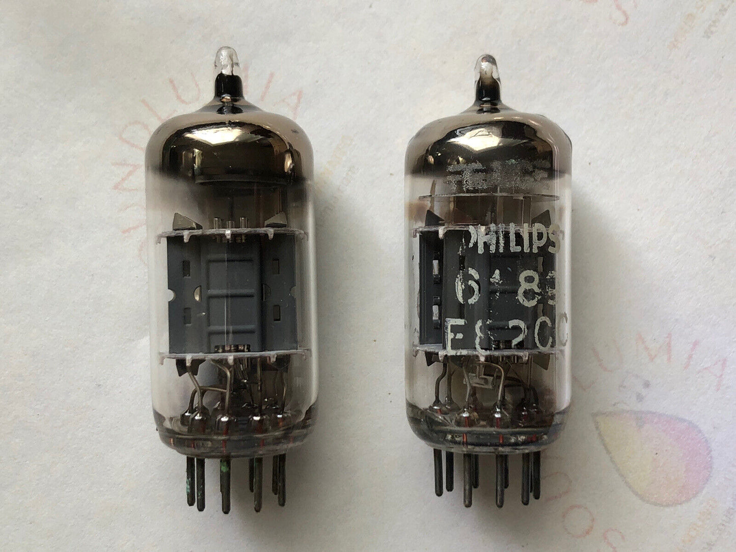 Siemens 6189 12AU7 ECC82 Preamp Tubes Matched Pair  - Munich 1968/69 - Near NOS