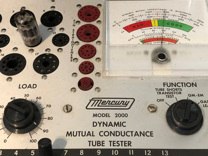 HP Select Amperex 12AU7 ECC82 Preamp Tube - Holland 1966 - Tests Strong