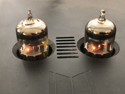 Mullard E88CC Tubes Matched Pair - British Made "7L1" Type Mitcham 1960/61 - NOS